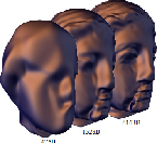 3D geometry compression with wavelets, Caltech, 2000 3D geometry compression