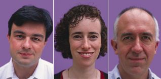 From left to right: André DeHon, John Preskill, and David Rutledge. CMI Interviewees