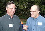 IST Managing Director Bob Carroll and CBCD (Center for Biological Circuit Design) Director Paul W. Sternberg, Professor of Biology and Investigator, Howard Hughes Medical Institute.