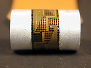 Smart skin sample