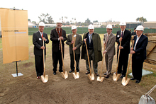 Breaking ground for Cahill Center