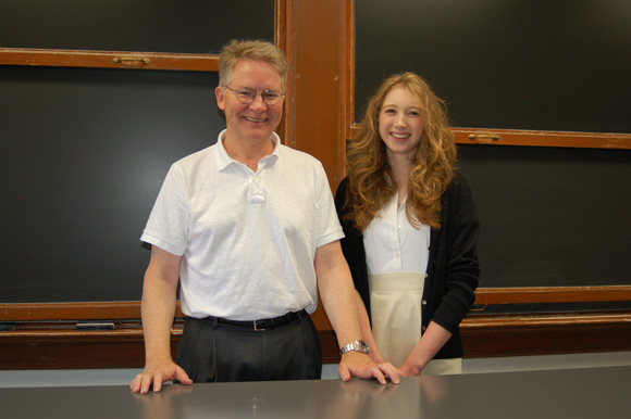 David Thompson with his daughter Maggie David Thompson with his daughter Maggie