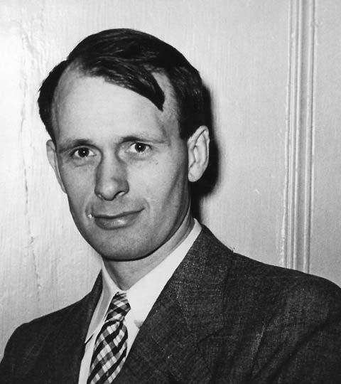 Francis Clauser, 1946, photo by Howard Roberts.