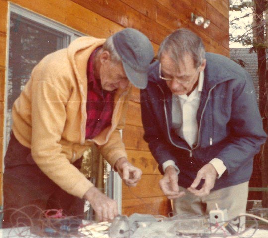 Milton Clauser, left, Francis Clauser, right: Massively parallel processing.