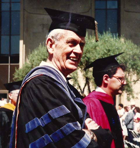 Francis Clauser, Caltech graduation, 1986.