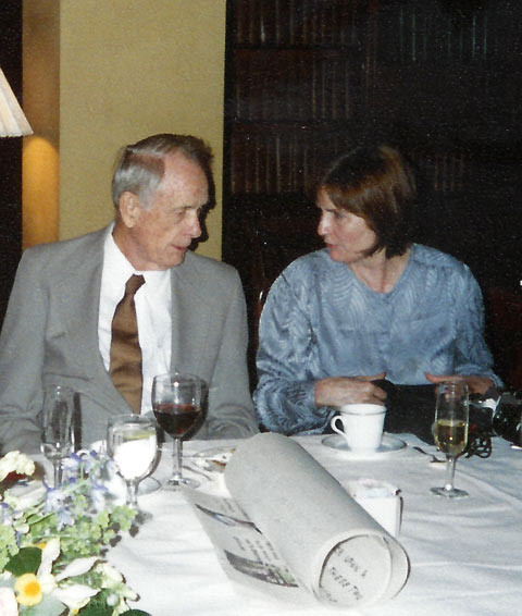 Francis Clauser's ninetieth birthday celebration at the Athenaeum in 2004.