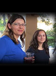 From left to right EAS postdoctoral scholars Jeannette Kemmer and Eleftheria Roumeli