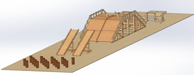 Ramp with seesaw